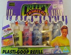 plastic goop for creepy crawlers