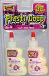 Glow Yellow, Glow Orange Plastigoop